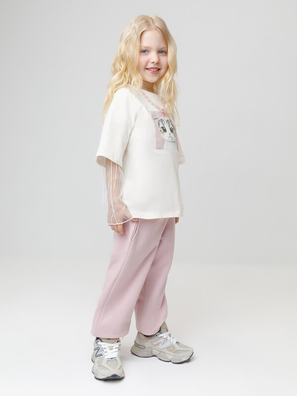 CROCKID Футболка 571272 КР 302835 светло-розовый