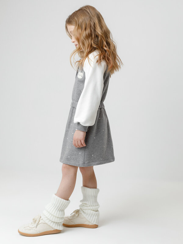 CROCKID Платье 571281 КР 5946 серый