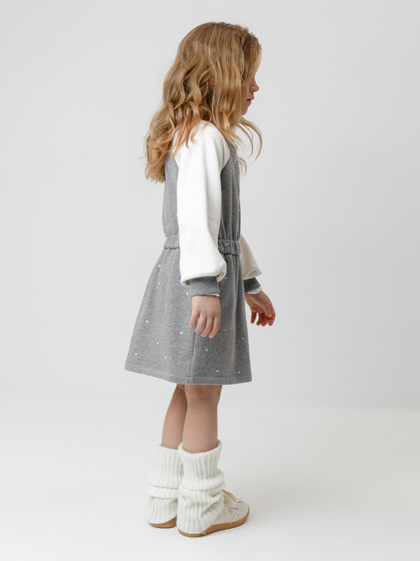 CROCKID Платье 571281 КР 5946 серый