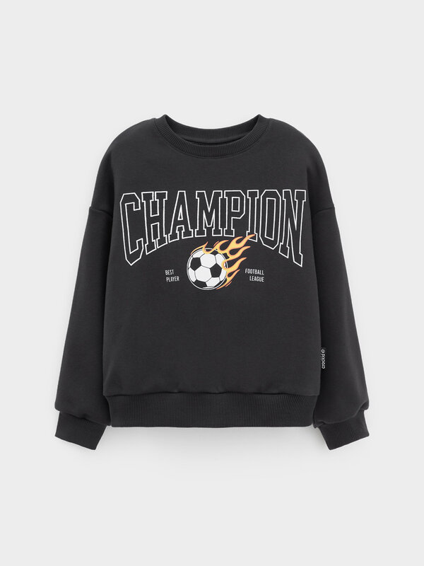 CROCKID Свитшот 571285 КР 302843 темно-серый