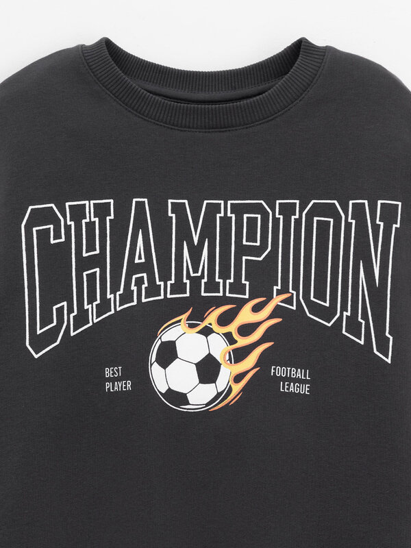 CROCKID Свитшот 571285 КР 302843 темно-серый