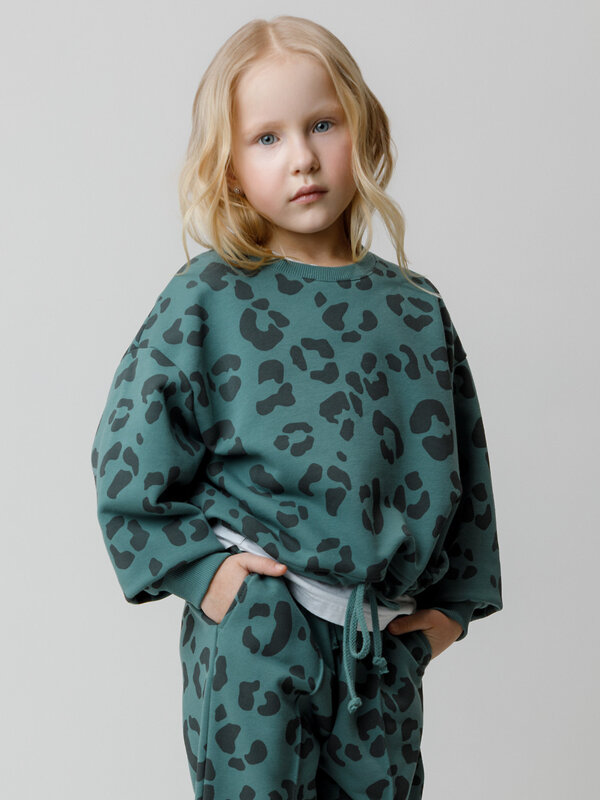 CROCKID Свитшот 571300 КР 302905 зеленый