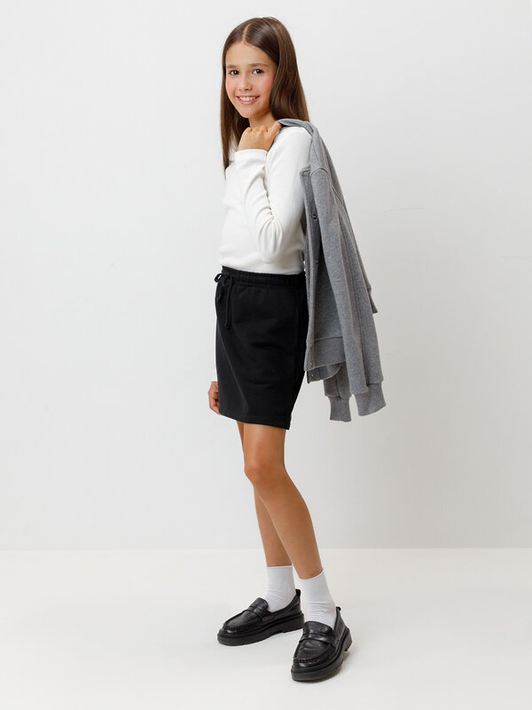 CROCKID Юбка 571303 КР 7152 черный3