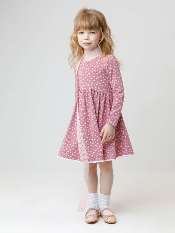 CROCKID Платье 571318 КР 5836 розовый