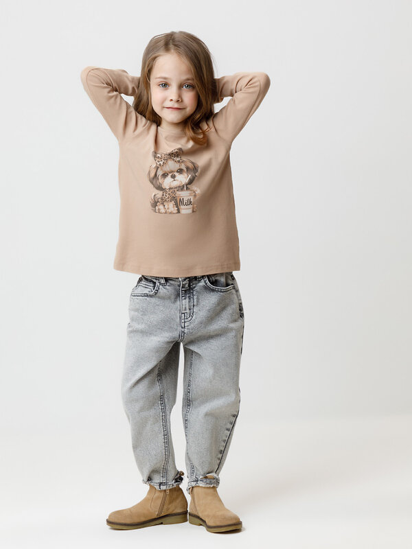 CROCKID Лонгслив 571335 КР 302831 бежевый