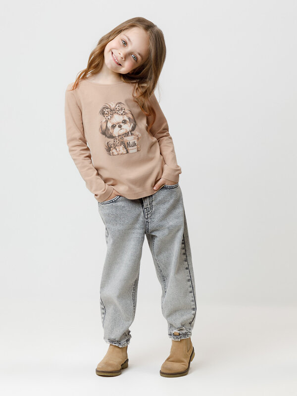 CROCKID Лонгслив 571335 КР 302831 бежевый