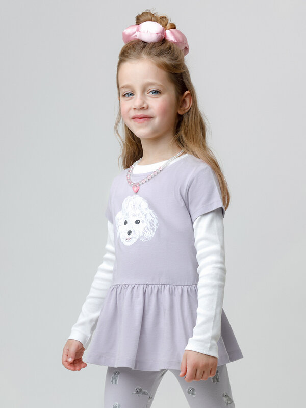 CROCKID Туника 571369 КР 302881 фиолетовый