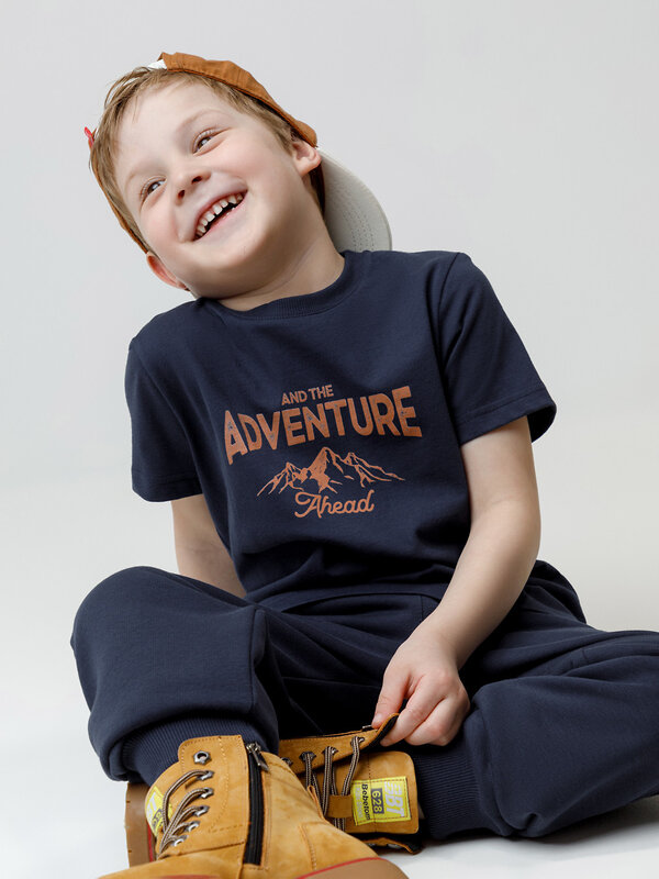 CROCKID Футболка 571385 КР 302797 темно-синий