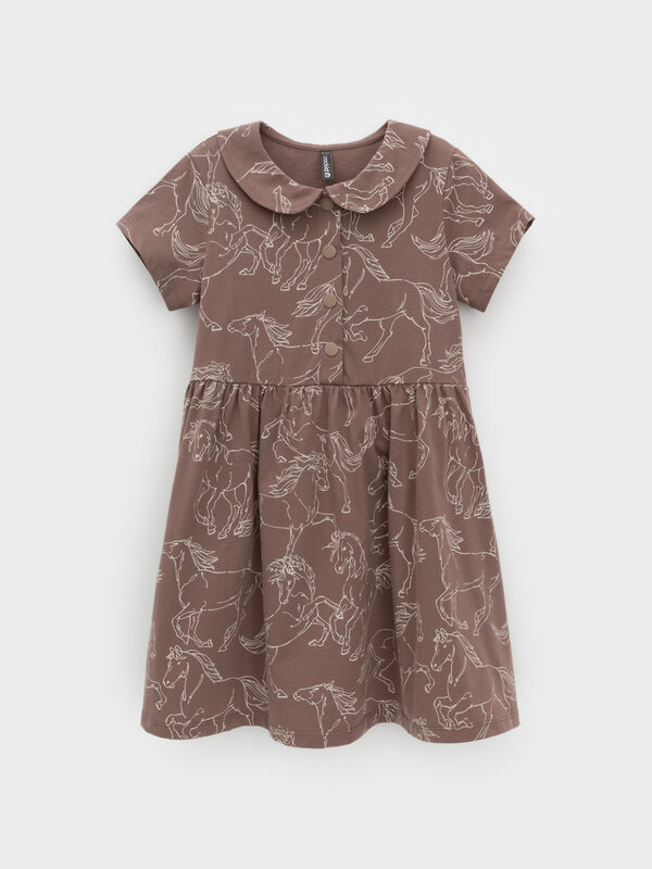 CROCKID Платье 571386 КР 5848 кофейный