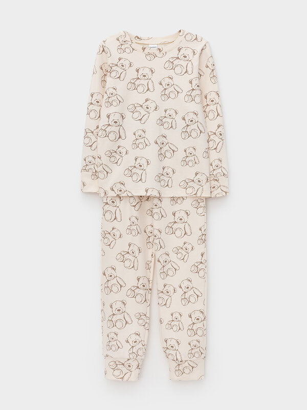 CROCKID Пижама 571391 К 1552 светло-бежевый