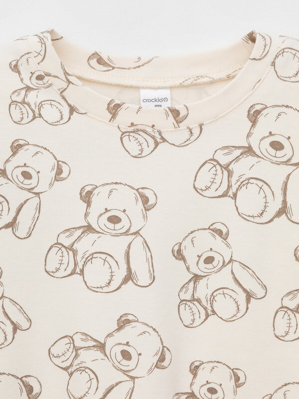 CROCKID Пижама 571391 К 1552 светло-бежевый