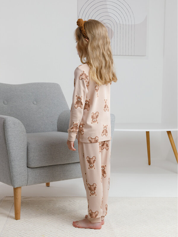 CROCKID Пижама 571392 К 1552 светло-бежевый