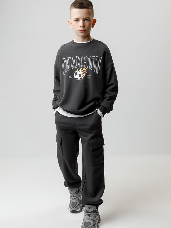 CROCKID Брюки 571397 КР 400854 темно-серый