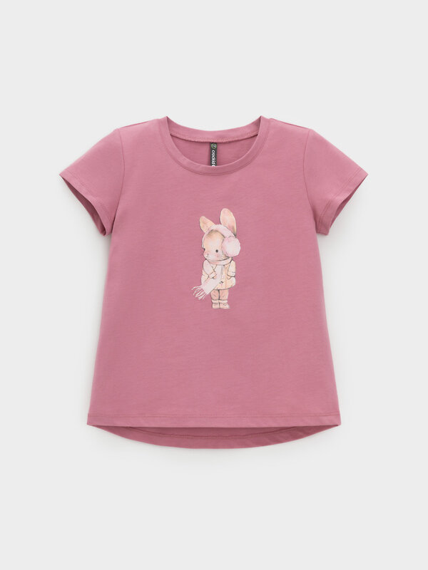 CROCKID Футболка 571399 КР 302875 розовый