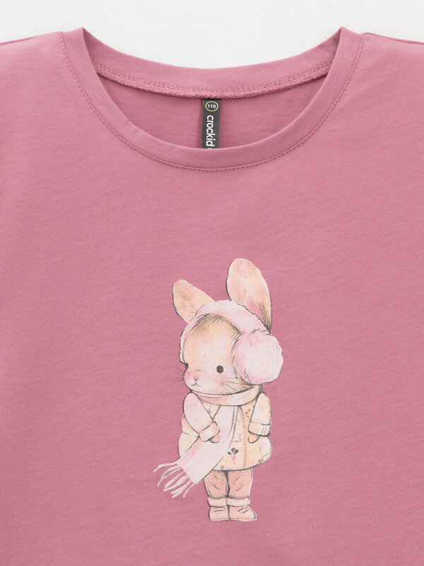 CROCKID Футболка 571399 КР 302875 розовый