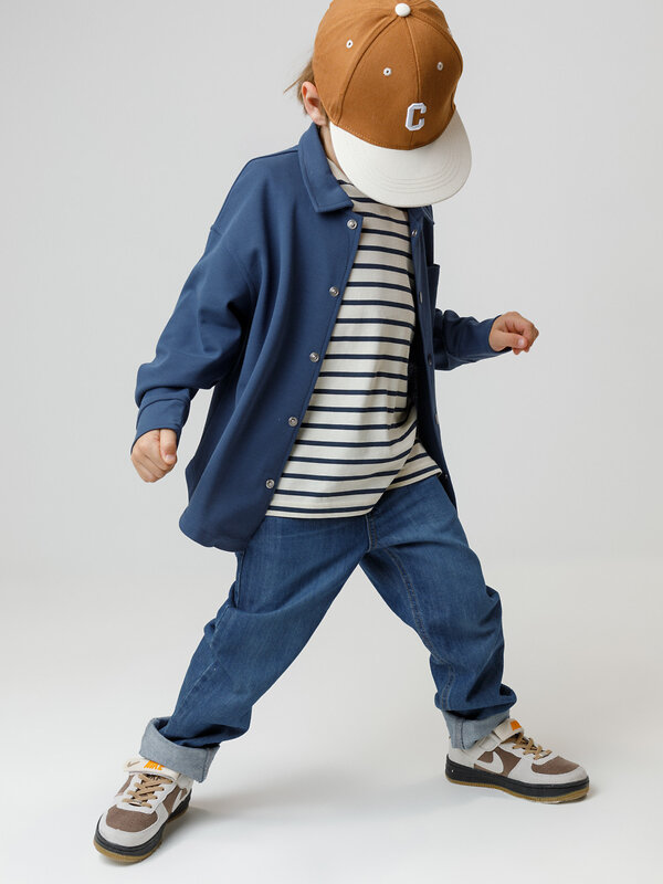 CROCKID Рубашка 571400 КР 302794 синий