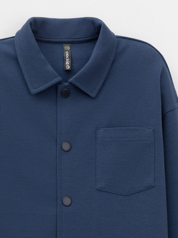 CROCKID Рубашка 571400 КР 302794 синий