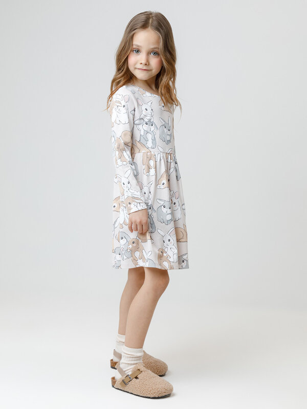 CROCKID Платье 571407 КР 5786 бежевый