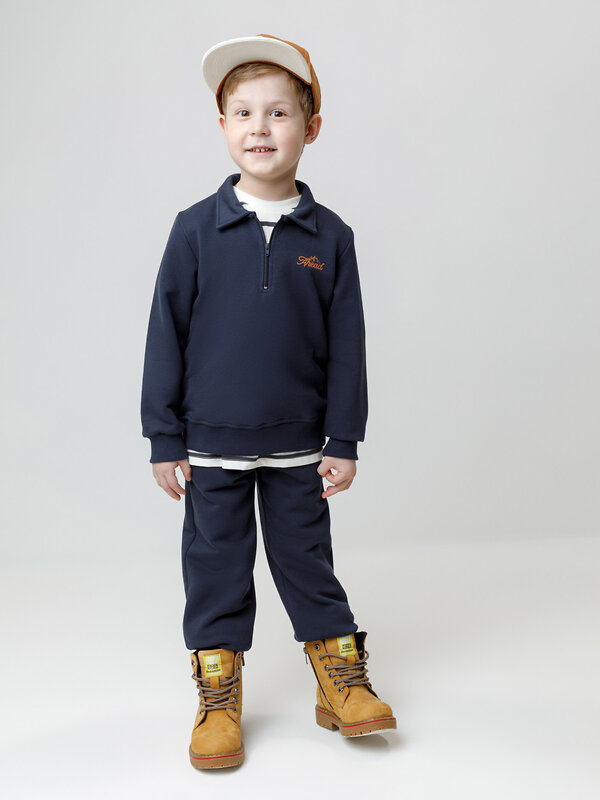 CROCKID Свитшот 571413 КР 302798 темно-синий