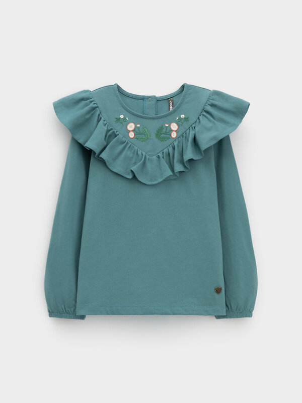 CROCKID Блузка 571416 КР 302818 бирюзовый