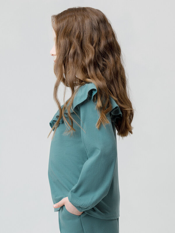 CROCKID Блузка 571416 КР 302818 бирюзовый