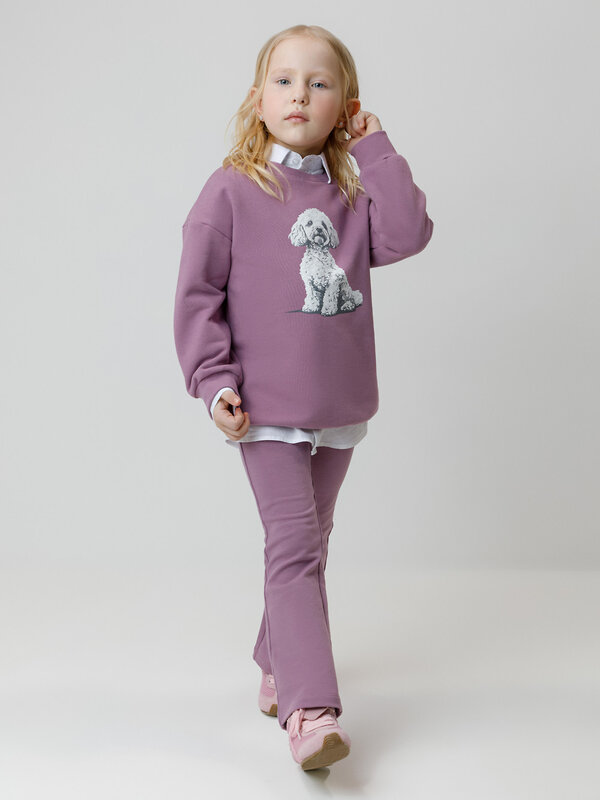 CROCKID Свитшот 571417 КР 302883 фиолетовый