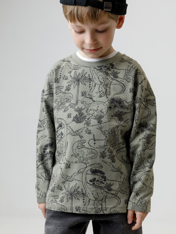 CROCKID Лонгслив 571421 КР 302273 хаки