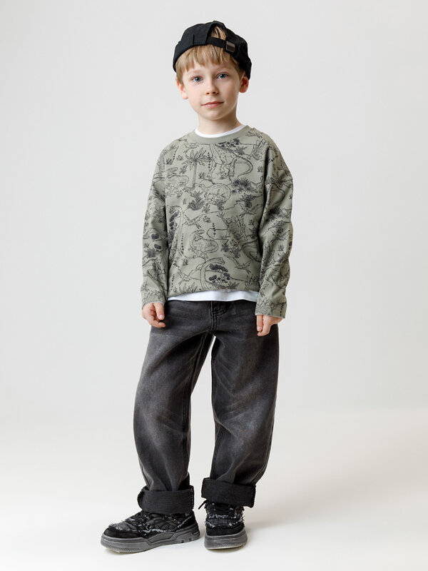 CROCKID Лонгслив 571421 КР 302273 хаки