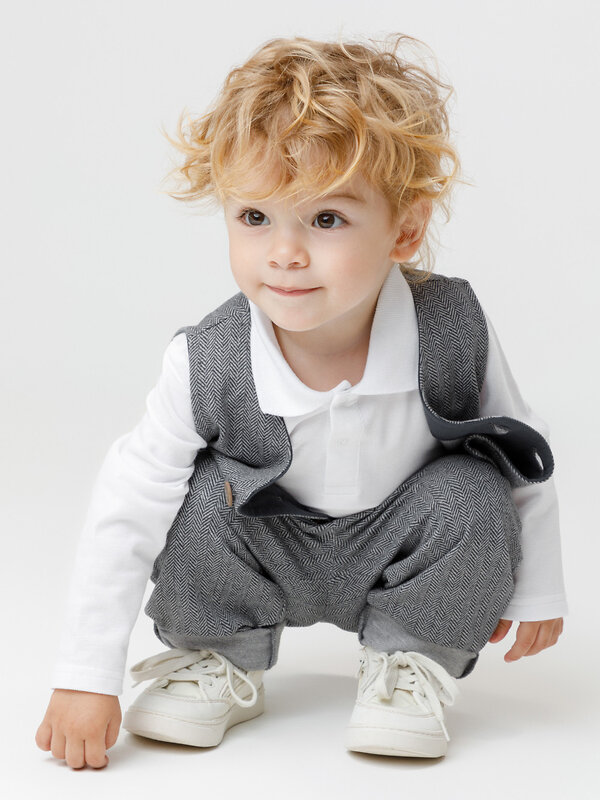 CROCKID Поло 571436 КР 302626 белый