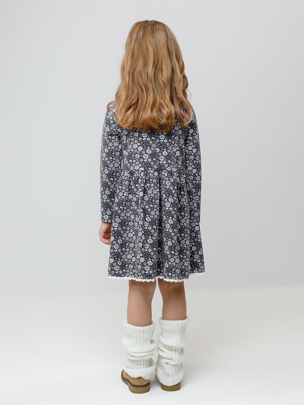 CROCKID Платье 571437 КР 5836 темно-серый