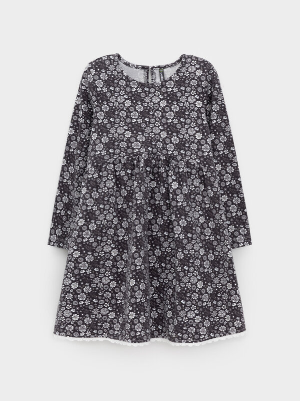 CROCKID Платье 571437 КР 5836 темно-серый