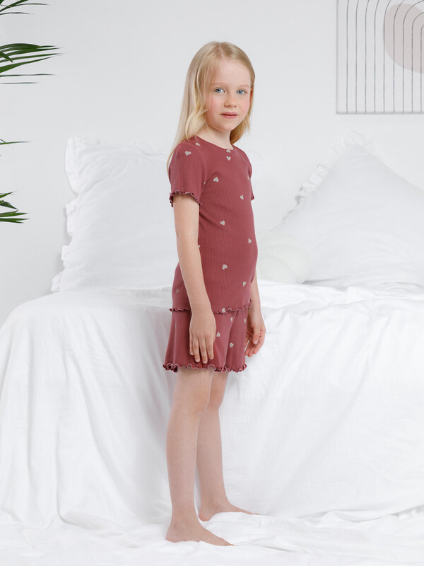 CROCKID Пижама 571444 К 1652 коричневый