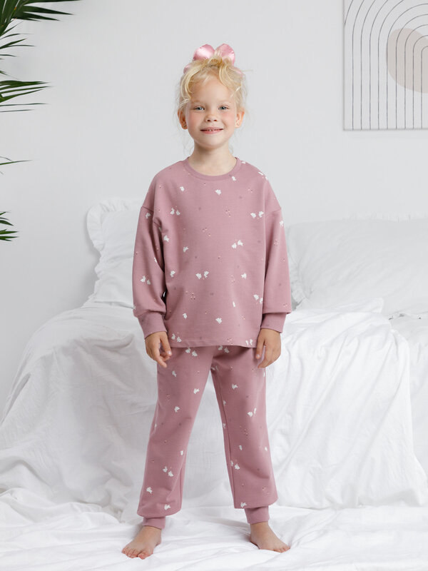 CROCKID Пижама 571445 К 1587 розовый