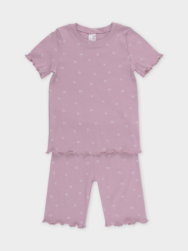 CROCKID Пижама 571449 К 1632 фиолетовый