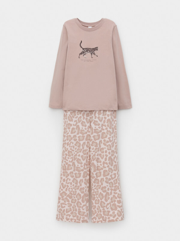 CROCKID Пижама 571452 К 1623 кофейный