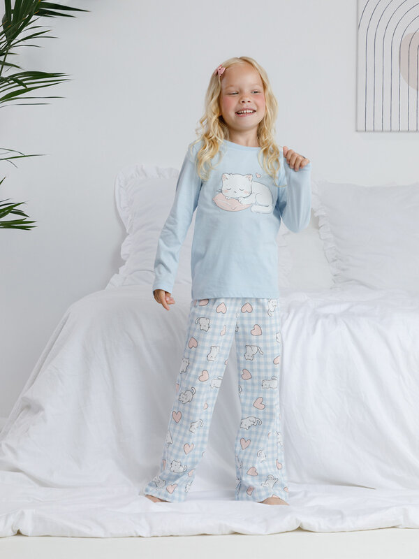 CROCKID Пижама 571453 К 1623 голубой