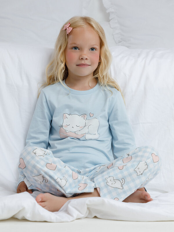 CROCKID Пижама 571453 К 1623 голубой