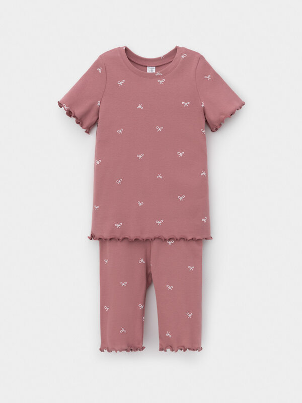 CROCKID Пижама 571460 К 1632 бордовый