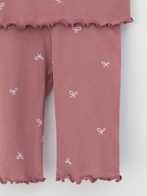 CROCKID Пижама 571460 К 1632 бордовый