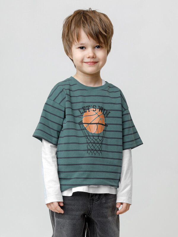 CROCKID Футболка 571470 КР 302800 зеленый