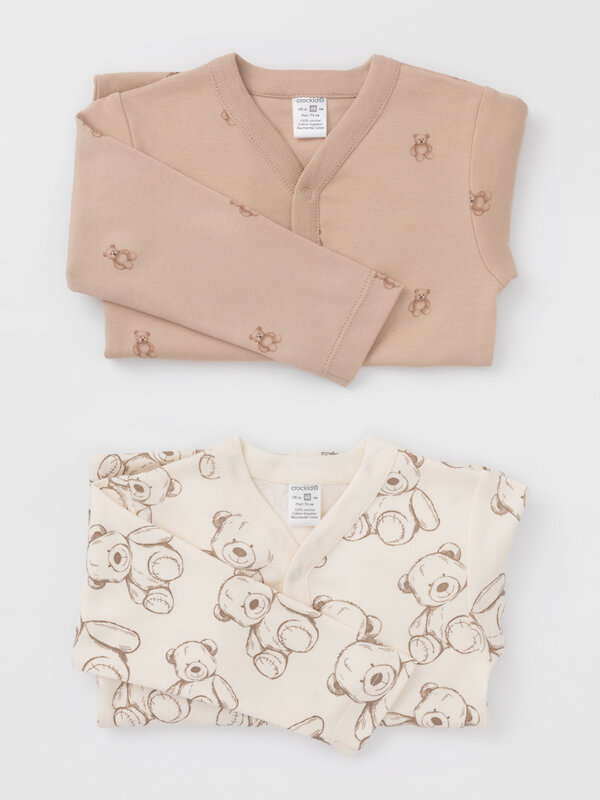 CROCKID Комбинезон 571497 К 6025-2уп бежевый