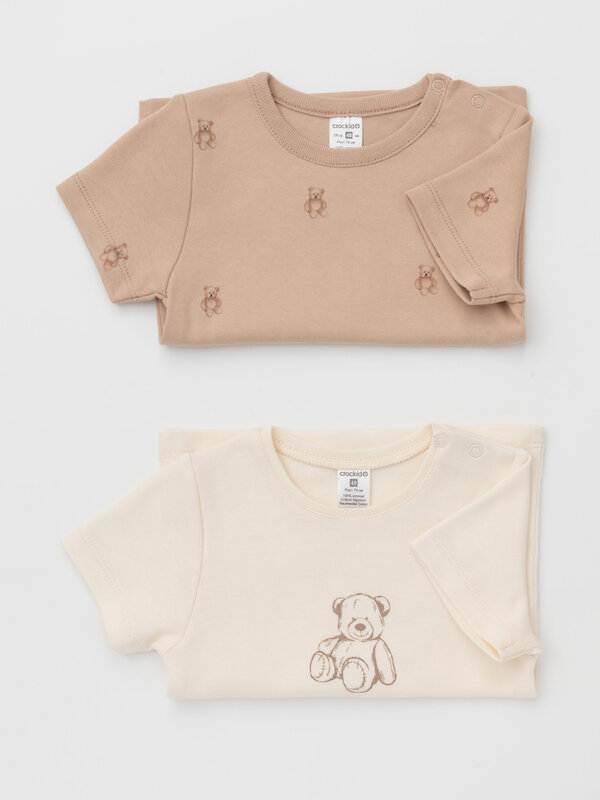 CROCKID Футболка 571506 К 301156-2уп бежевый