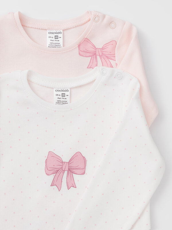 CROCKID Боди 571511 К 6087-2уп сахар