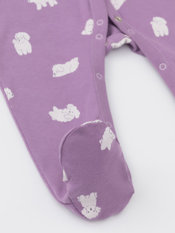 CROCKID Комбинезон 571517 К 6025-2уп фиолетовый