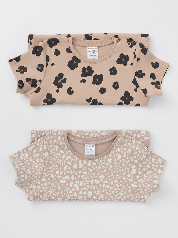 CROCKID Боди 571525 К 6073-2уп бежевый