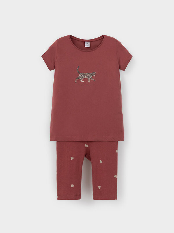 CROCKID Пижама 571529 К 1647 коричневый