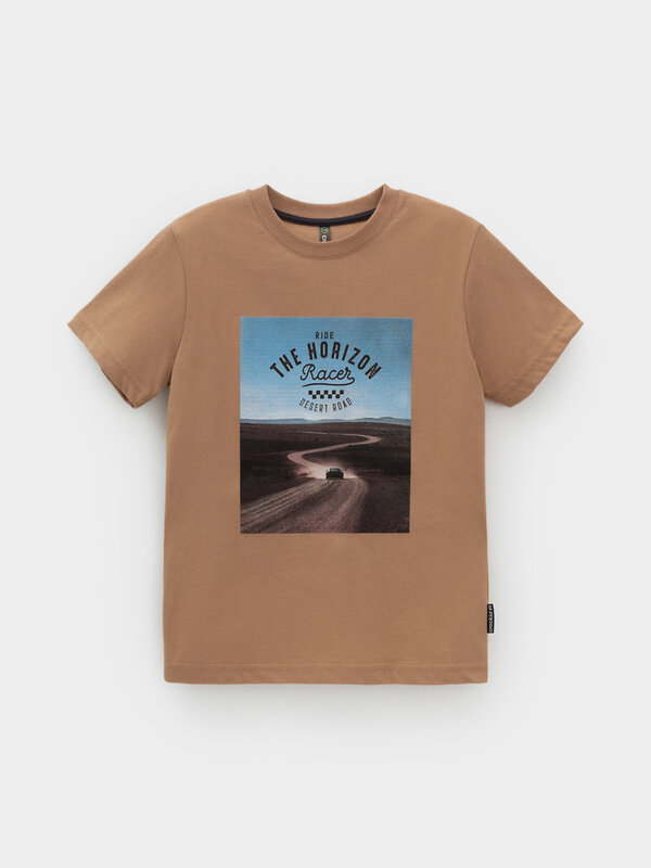 CROCKID Футболка 571551 КР 302840 коричневый