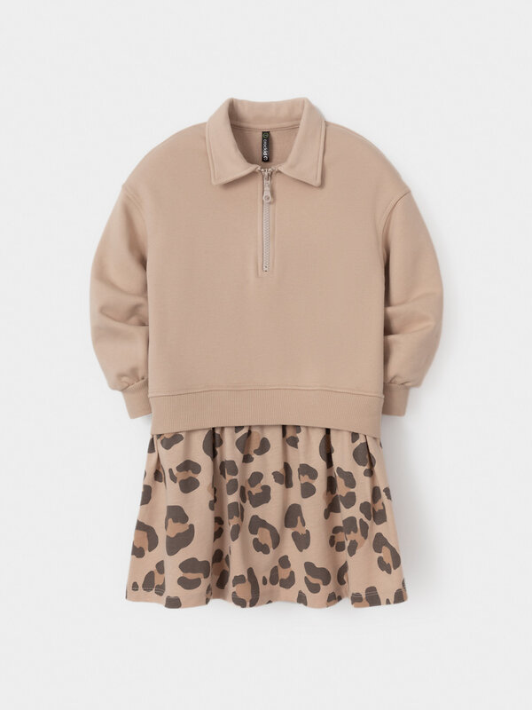 CROCKID Платье 571559 КР 5962 бежевый