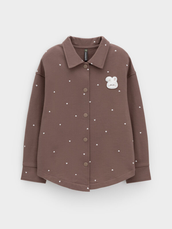 CROCKID Рубашка 571565 КР 302903 коричневый