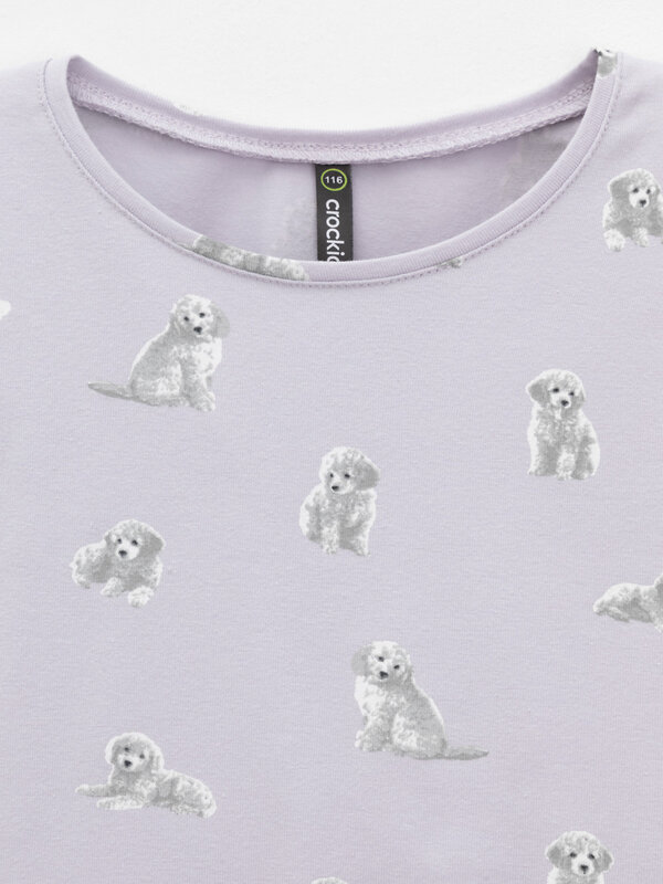 CROCKID Лонгслив 571567 КР 302880 фиолетовый